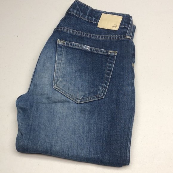PREMIUM AG ADRIANO GOLDSCHMIED EX-BOYFRIEND CLASSIC SLIM JEANS 25x27 😎 - Picture 1 of 14